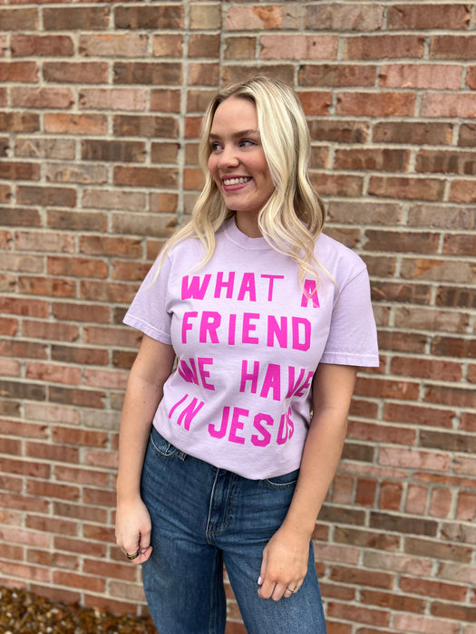 FRIEND IN JESUS GRAPHIC TEE