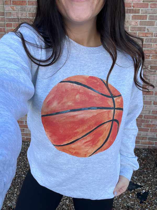 BASKETBALL CREWNECK SWEATSHIRT