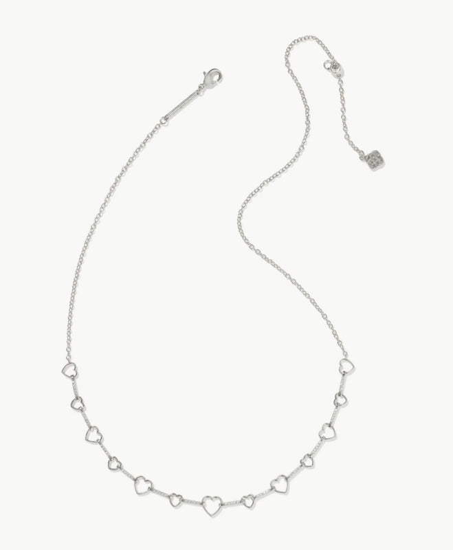 KENDRA SCOTT: HAISLEY HEART STRAND NECKLACE