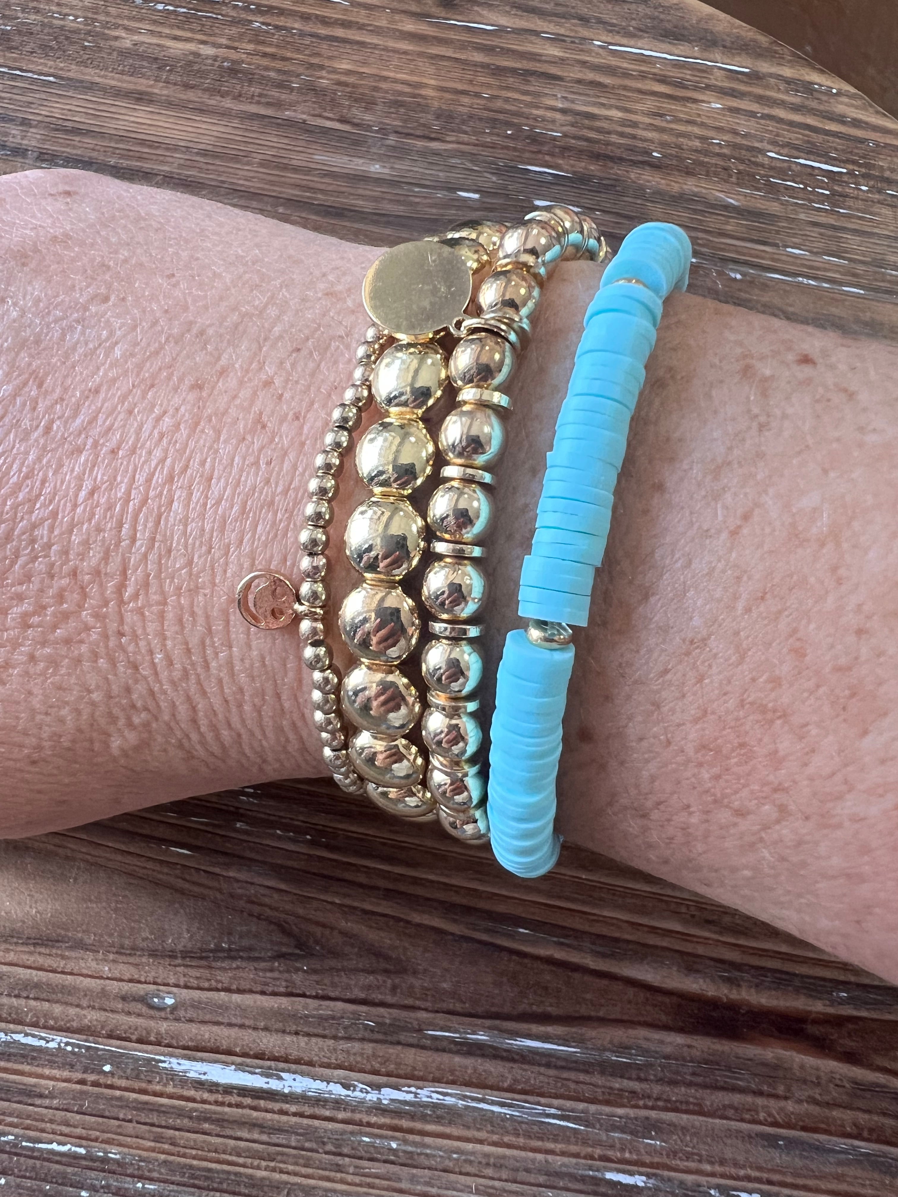 MINT & GOLD BRACELET STACK