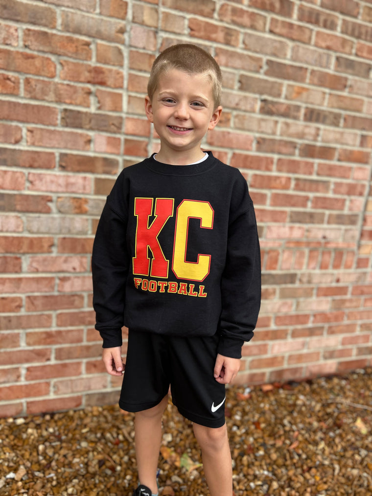 YOUTH KC FOOTBALL SWEATSHIRT