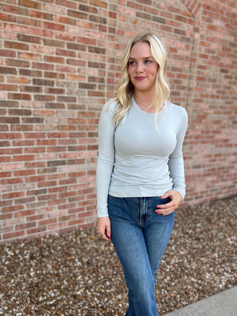 LAYERING LONG SLEEVE TOP- 4 COLORS