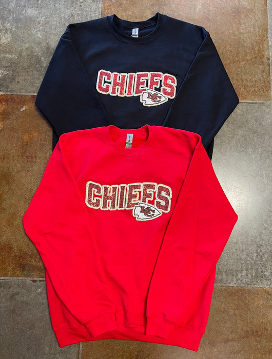 SEQUIN CHIEFS PATH SWEATSHIRT