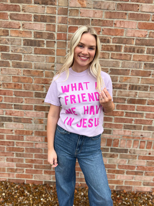 FRIEND IN JESUS GRAPHIC TEE