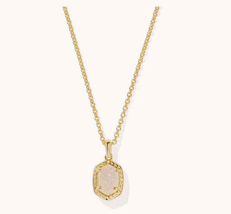 KENDRA SCOTT: DAPHNE FRAMED PENDANT NECKLACE