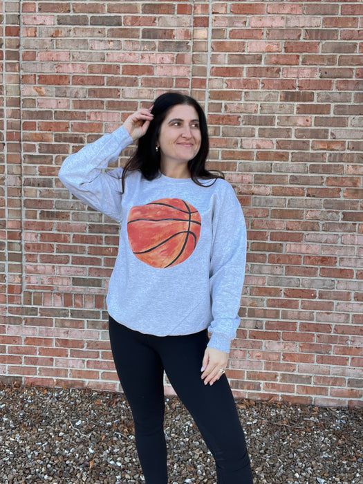 BASKETBALL CREWNECK SWEATSHIRT