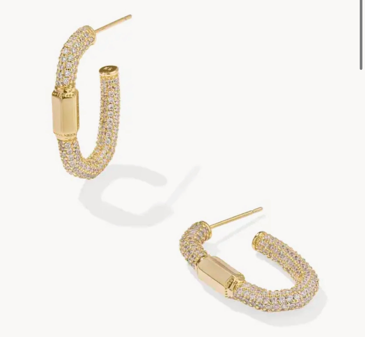 KENDRA SCOTT: EMERY HOOP EARRING