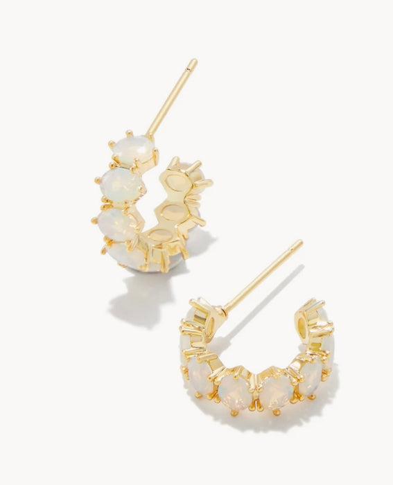 KENDRA SCOTT: CAILIN CRYSTAL HUGGIE HOOP