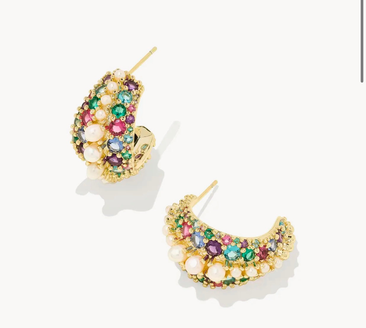 KENDRA SCOTT: KRISTA HOOP EARRING