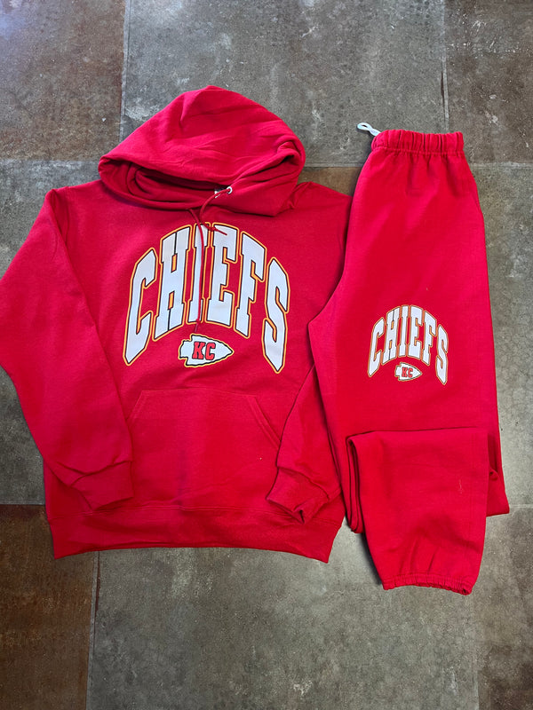 CHIEFS RED JOGGER SWEATPANTS