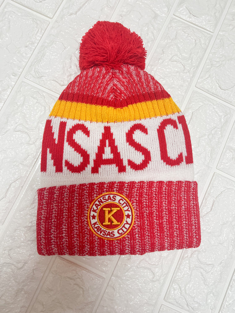 CHIEFS POM POM BEANIE