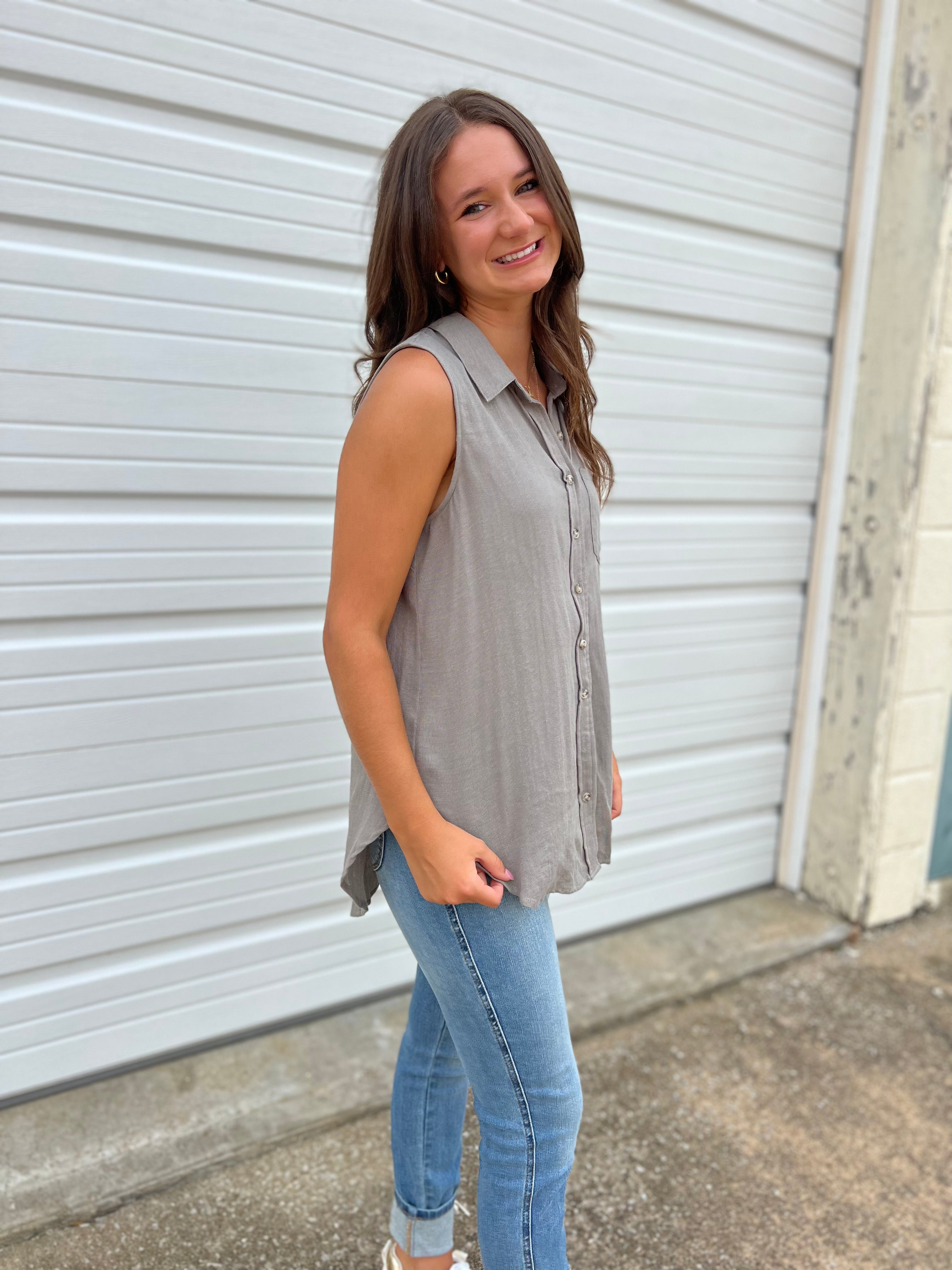 TOO MUCH TO SAY TANK TOP – Crave Boutique